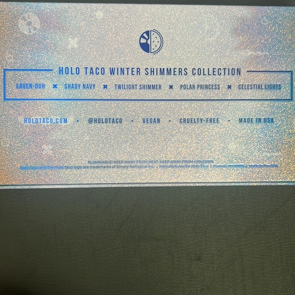 New Holo Taco Winter Shimmers Collection limited edition box set - Picture 4 of 5